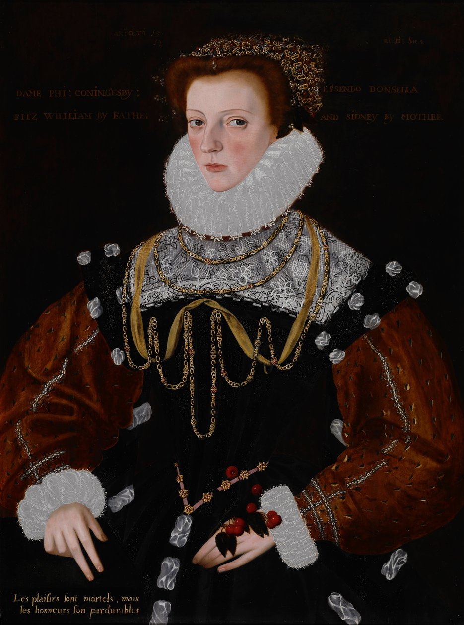 Leydi Philippa Coningsby by George Gower