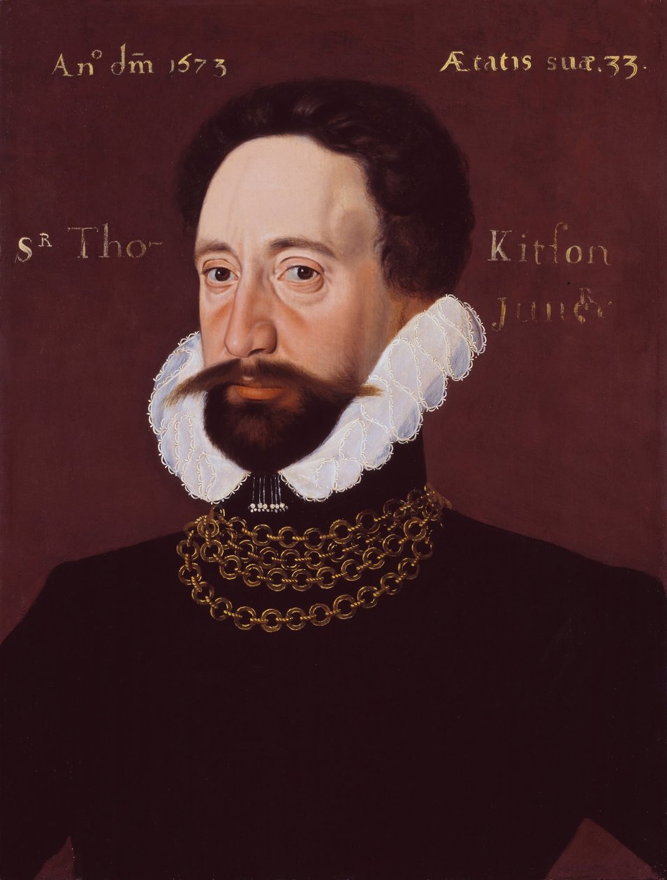 Sör Thomas Kytson by George Gower