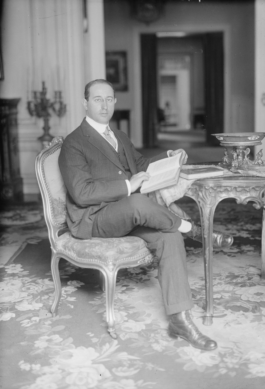 ASW Rosenbach, c.1920 by George Grantham Bain