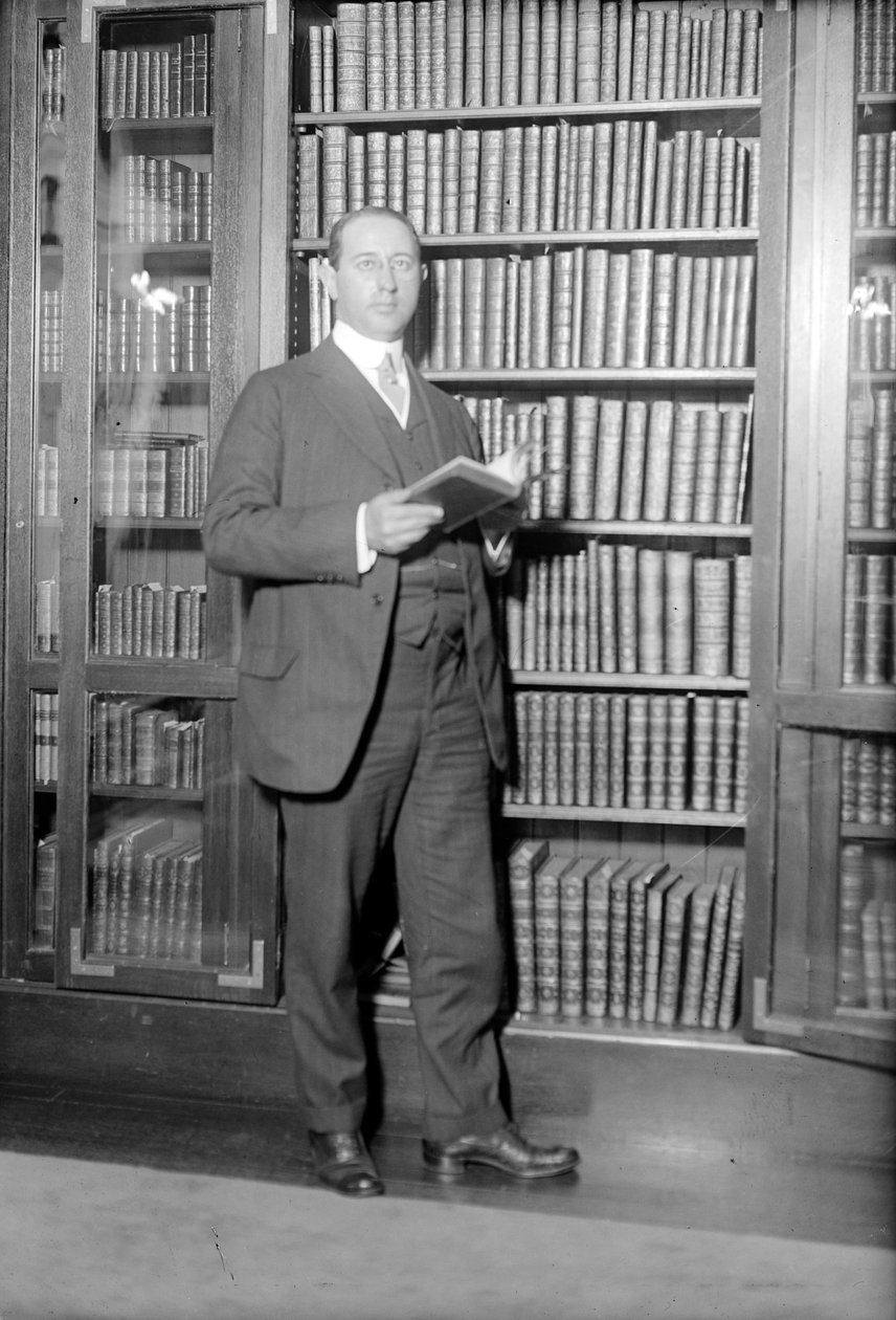ASW Rosenbach, c.1920 by George Grantham Bain