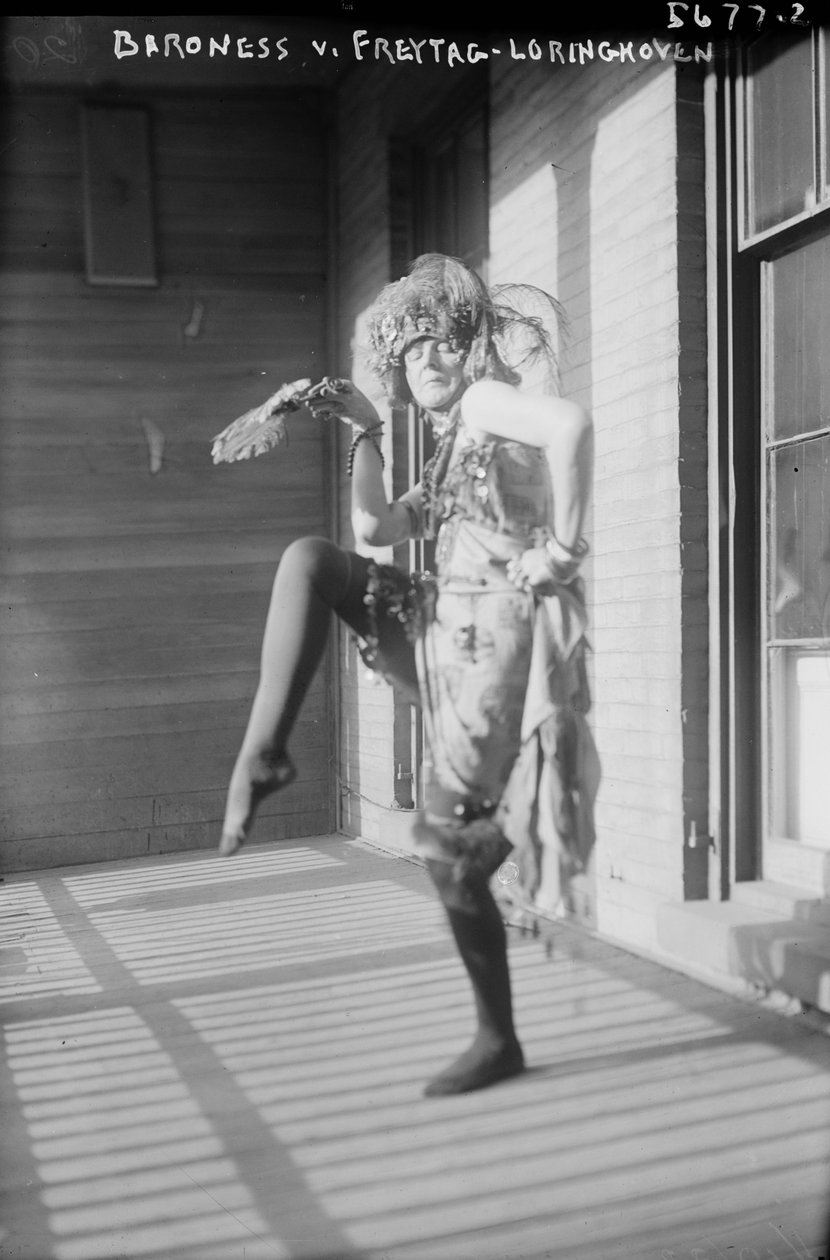 Barones Von Freytag-Loringhoven, c.1915 by George Grantham Bain