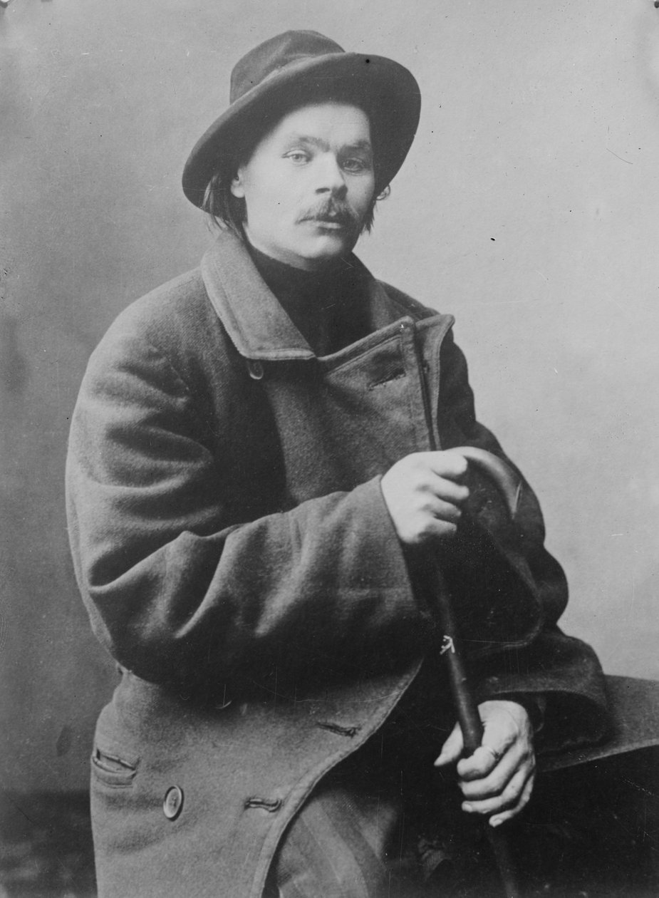 Maksim Gorki, 1910 by George Grantham Bain