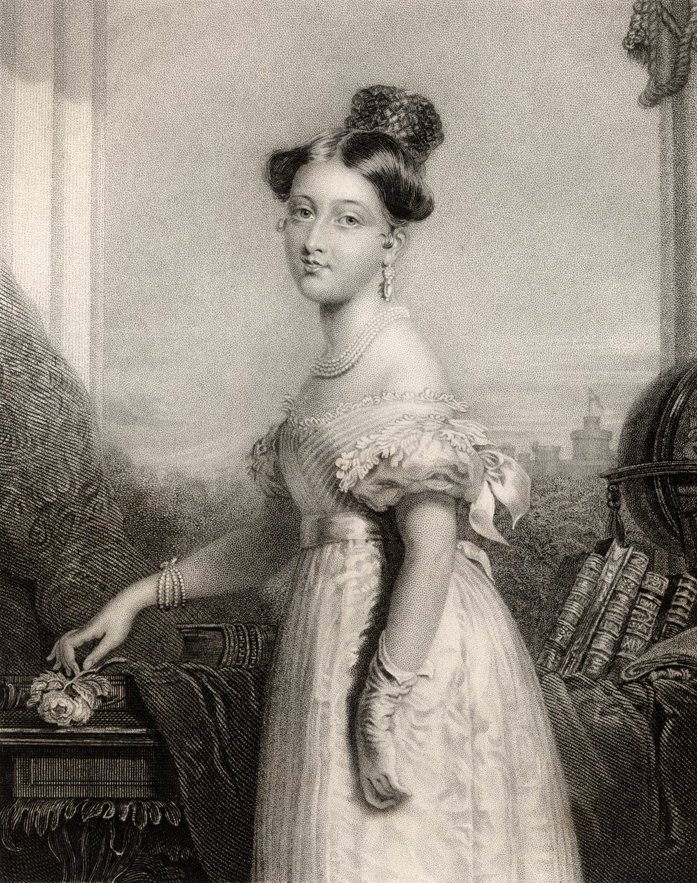 Saxe-Coburg Prensesi Alexandrina Victoria, J. Cochran tarafından 