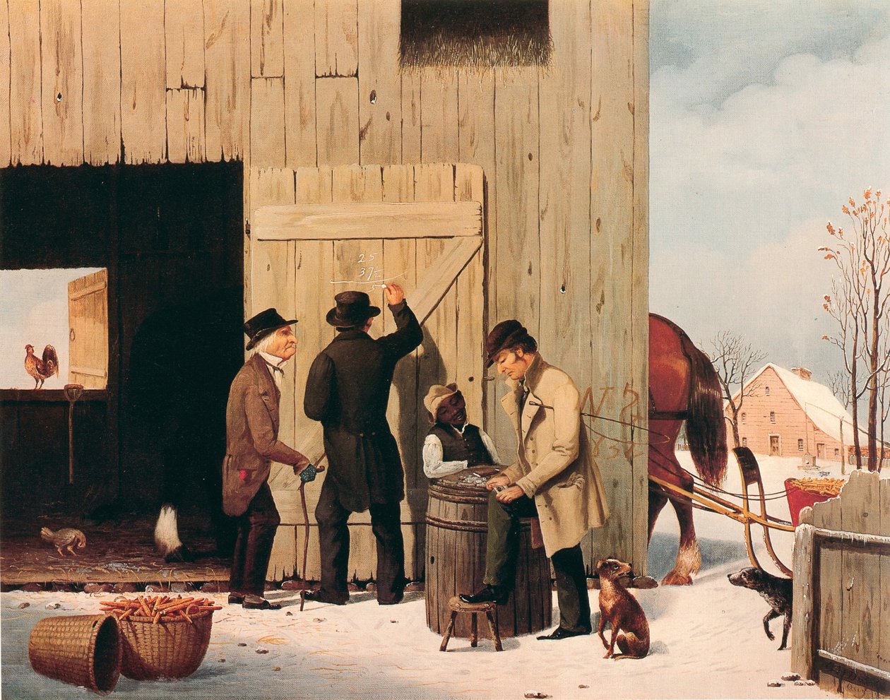 Fatura Yerleştirme by George Henry Durrie