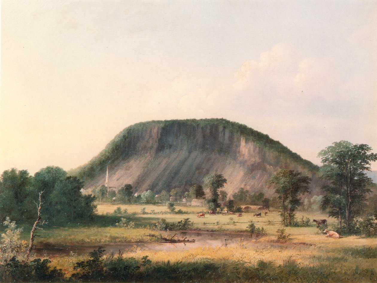 West Rock, New Haven by George Henry Durrie