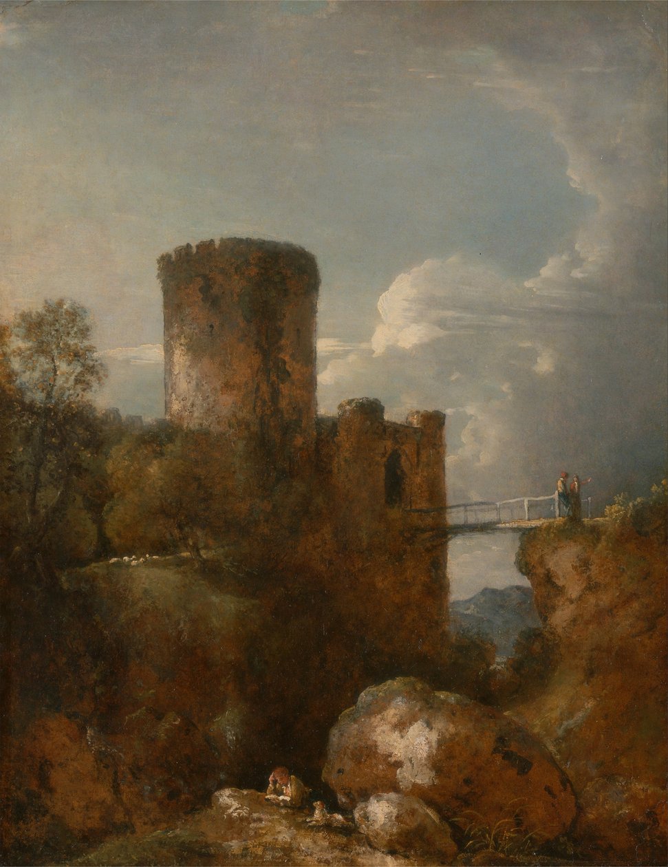 Conwy Kalesi by George Howland Beaumont