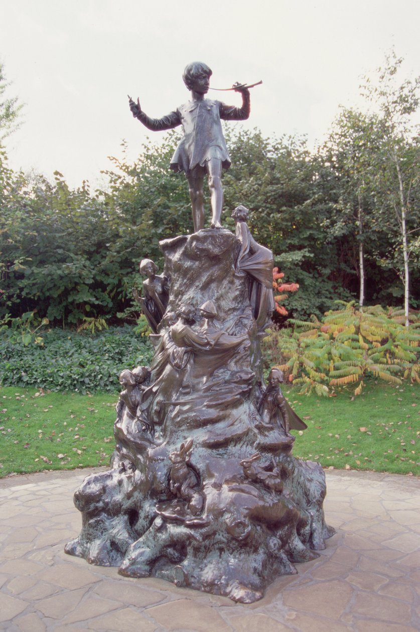 Peter Pan, 1912 (bronze) by George James Frampton