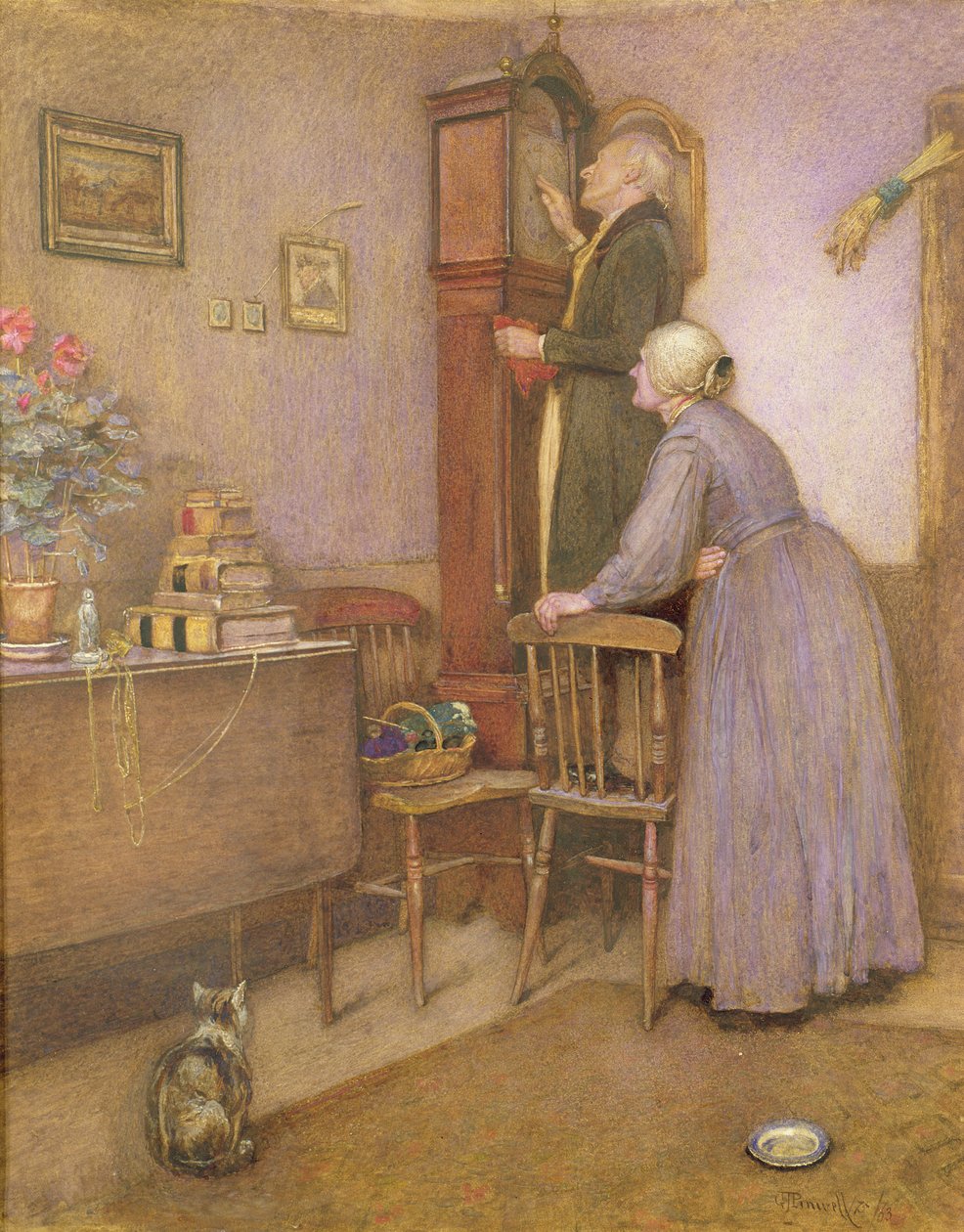 Eski Saat, 1863 by George John Pinwell