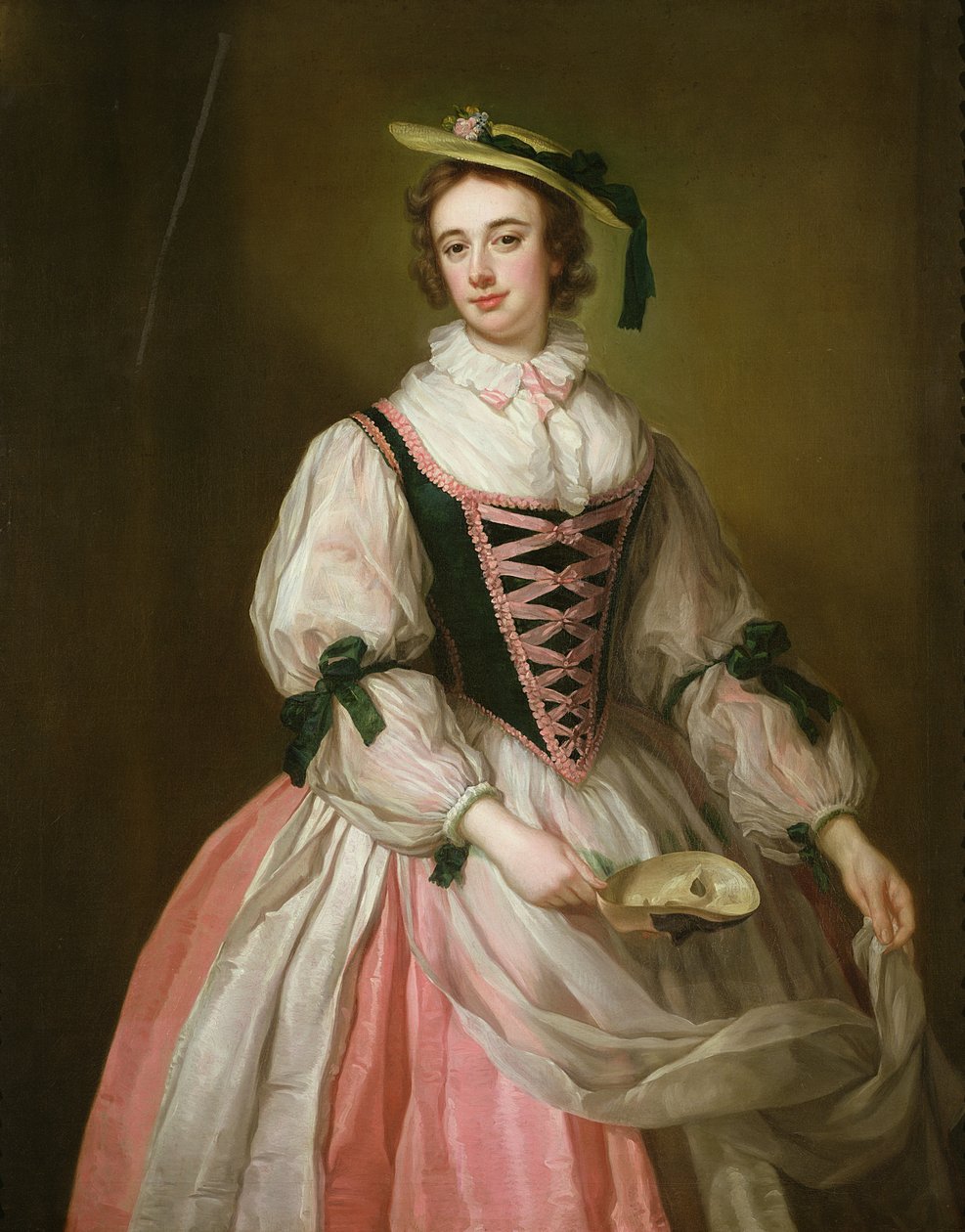 Portrait of Frances Macartney, c.1745 by George Knapton