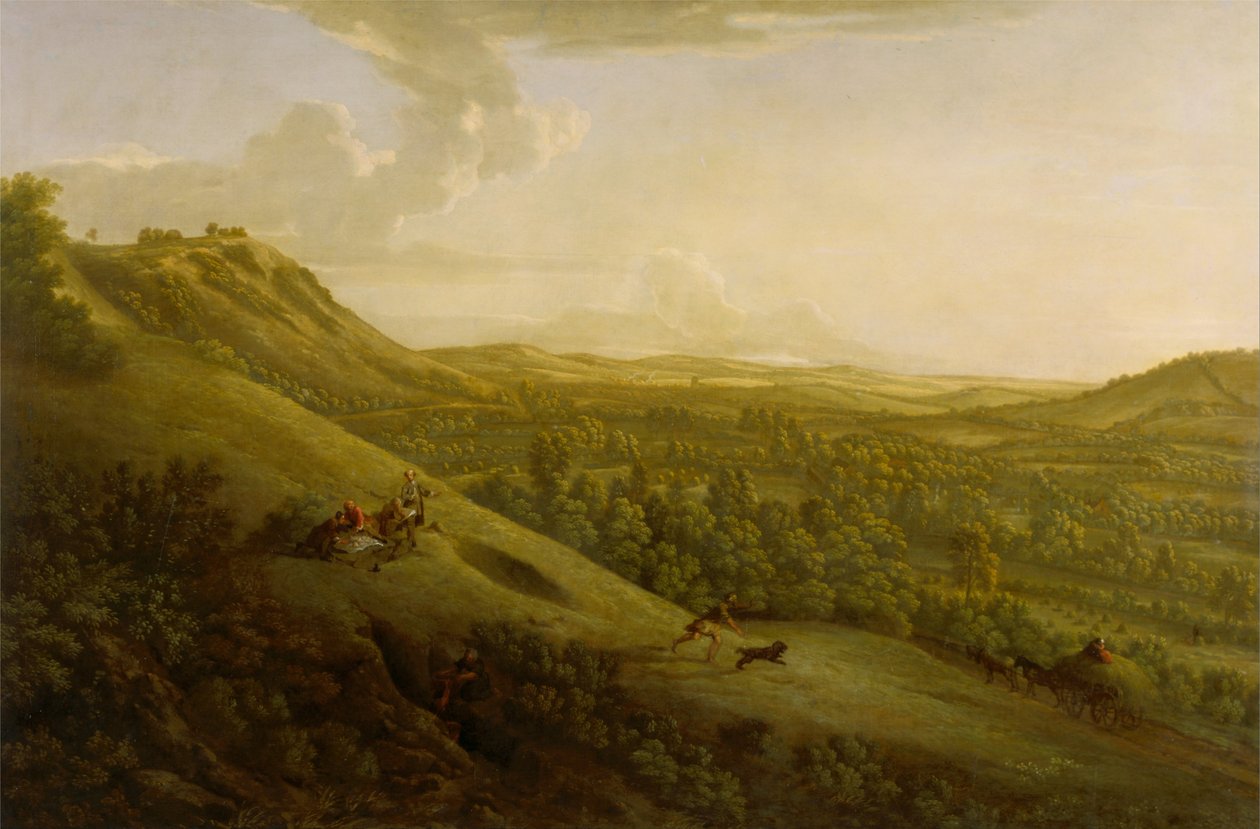 Uzakta Dorking ile Box Hill, Surrey by George Lambert