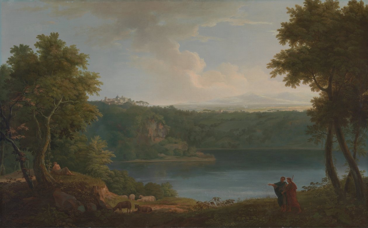 Albano Gölü by George Lambert