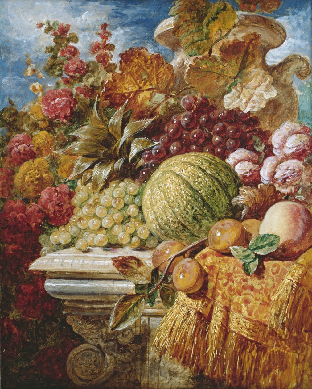 Meyve ile natürmort by George Lance