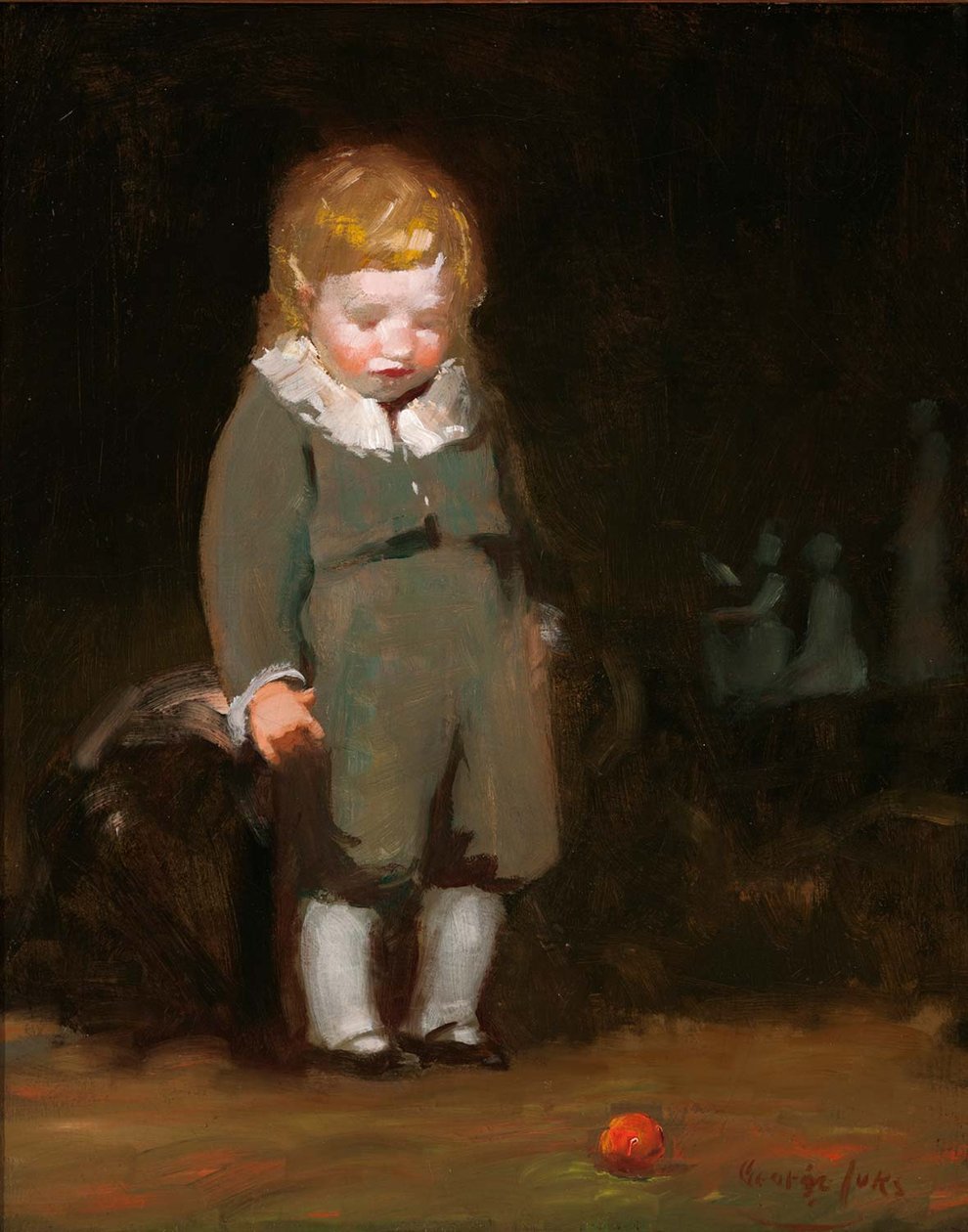Gri Çocuk by George Luks