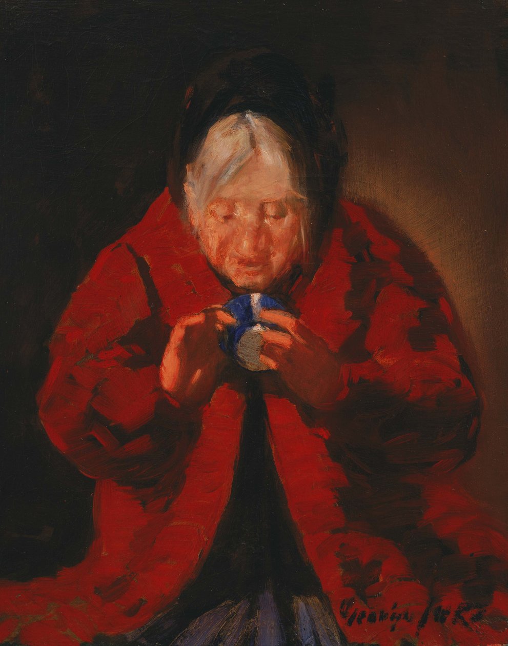 Falcılık by George Luks