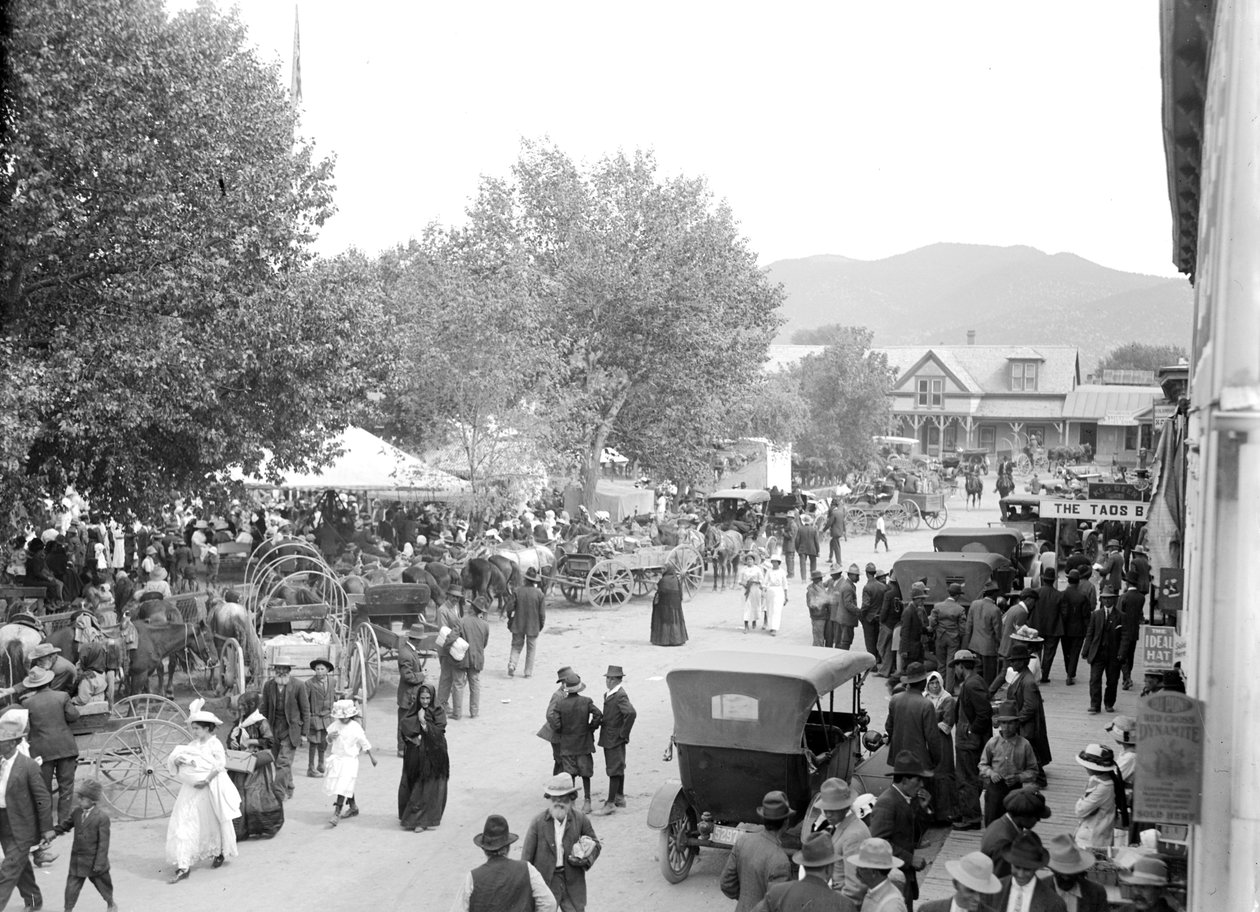Taos, yaklaşık 1900-10 by George Lytle Beam