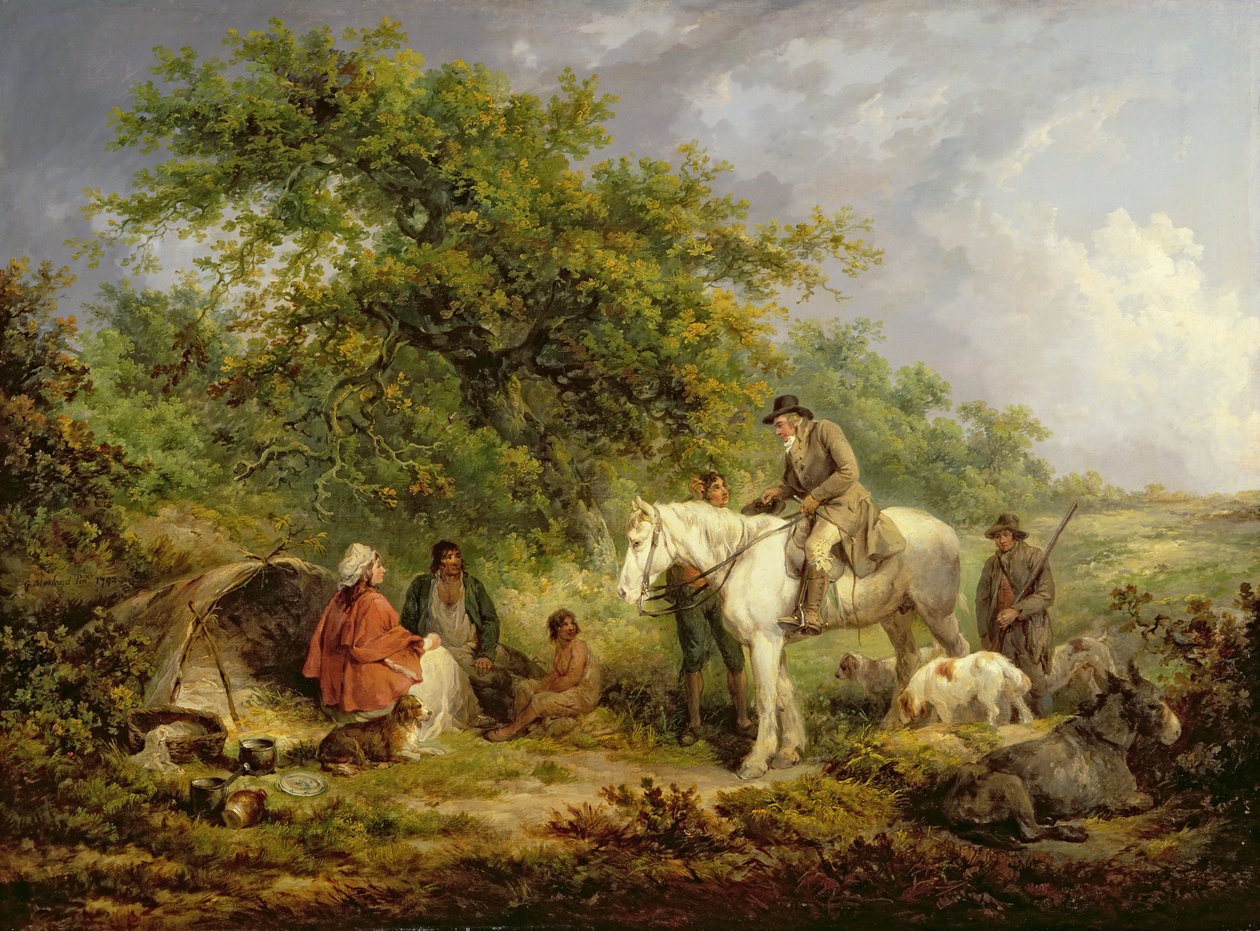 Sabah veya Hayırsever Sporcu, 1792 by George Morland