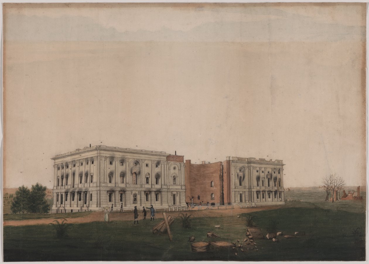ABD Başkenti 1814 by George Munger