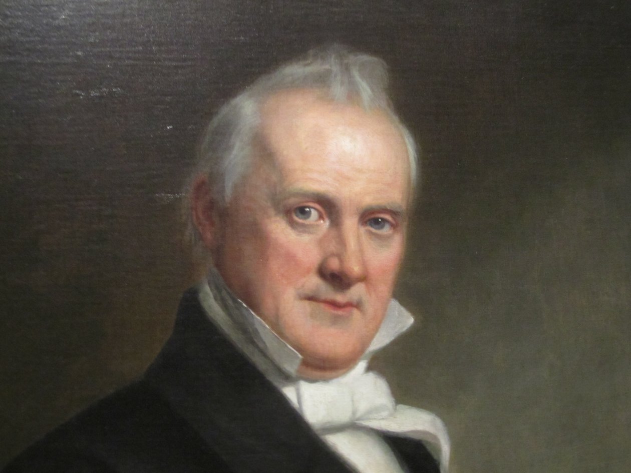 James Buchanan detay portresi by George Peter Alexander Healy