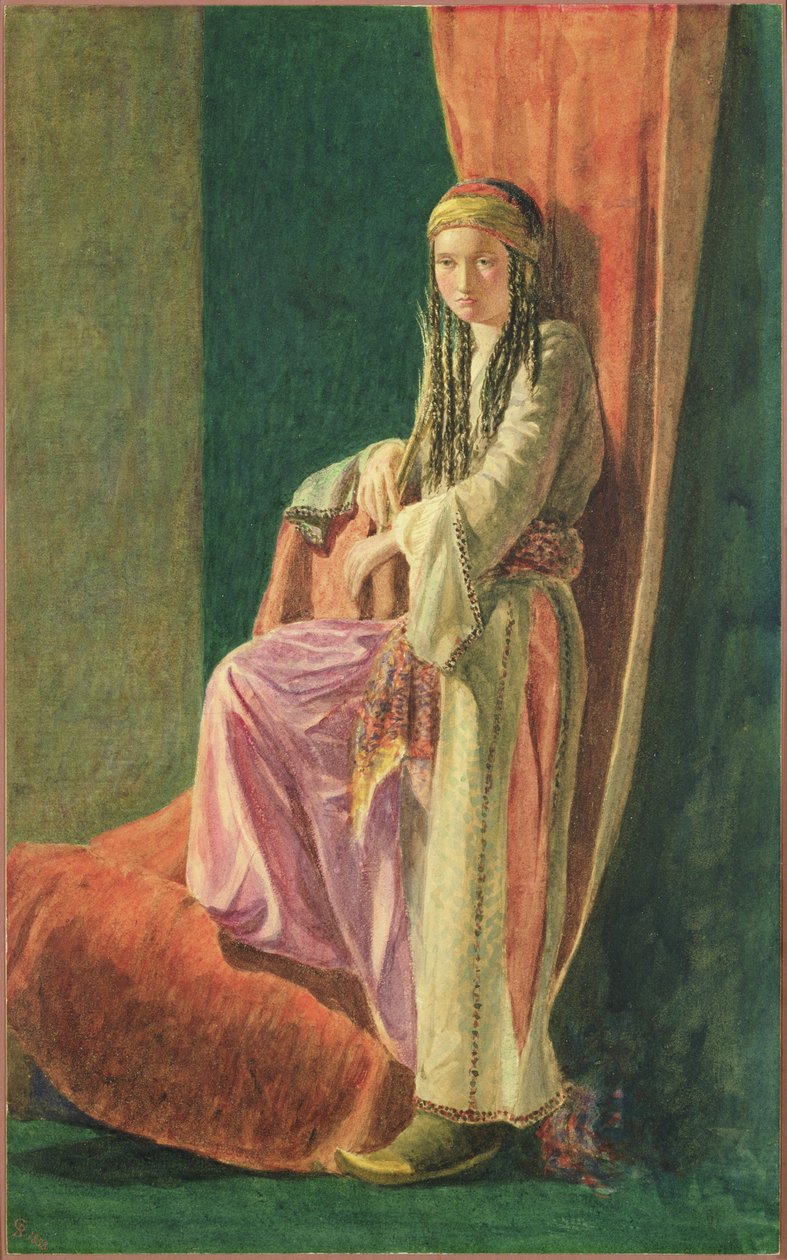 türk kızı by George Price Boyce