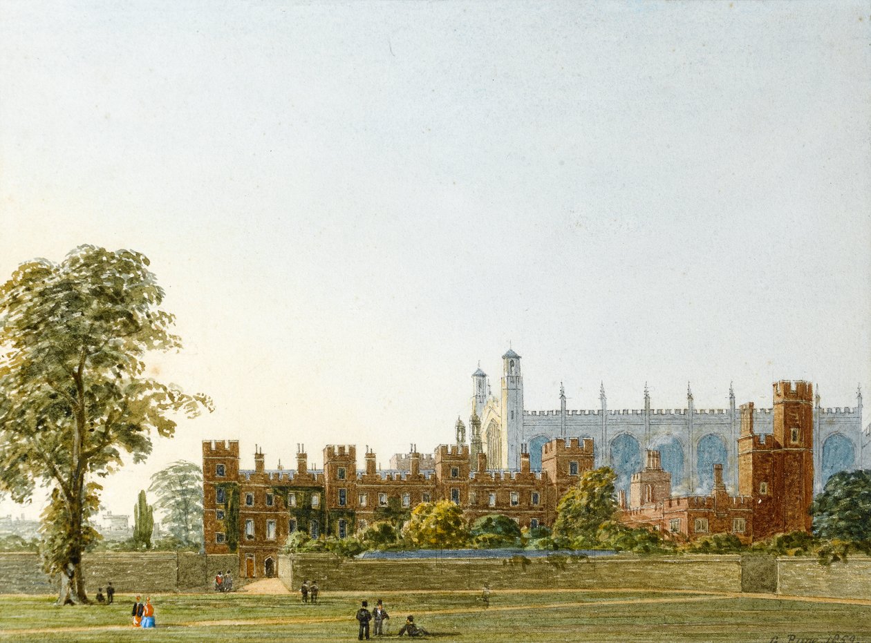 Eton Koleji, 1859 (kağıt üzerinde wc) by George Pyne