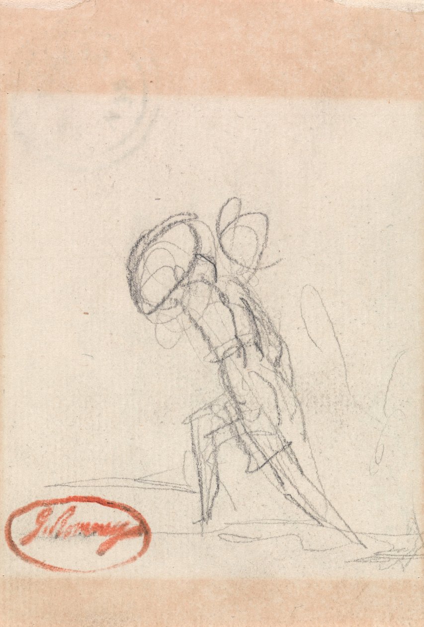 Kalkanlı Figürü Şarj Etme by George Romney
