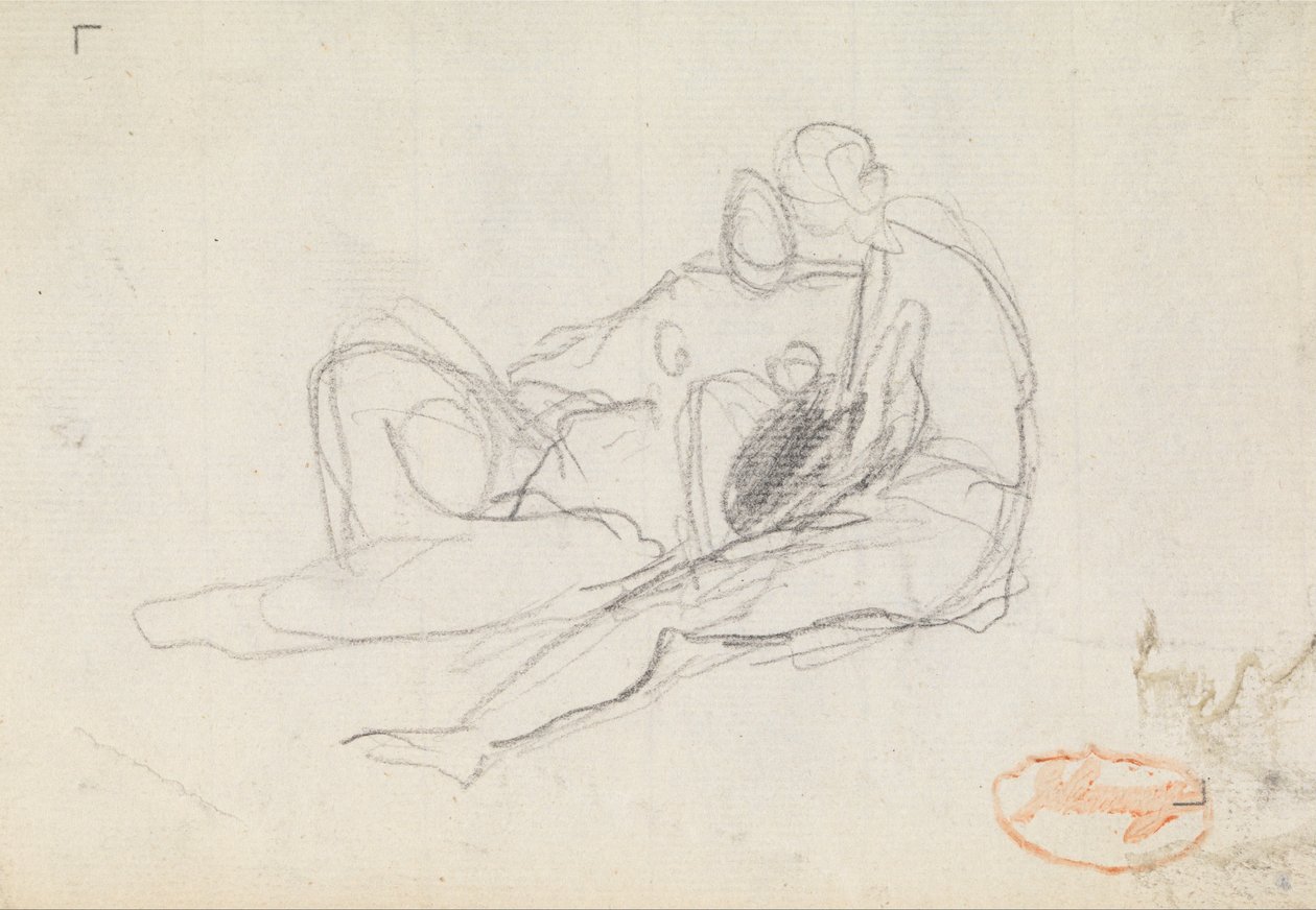Figür Kompozisyon Çalışması 17 by George Romney