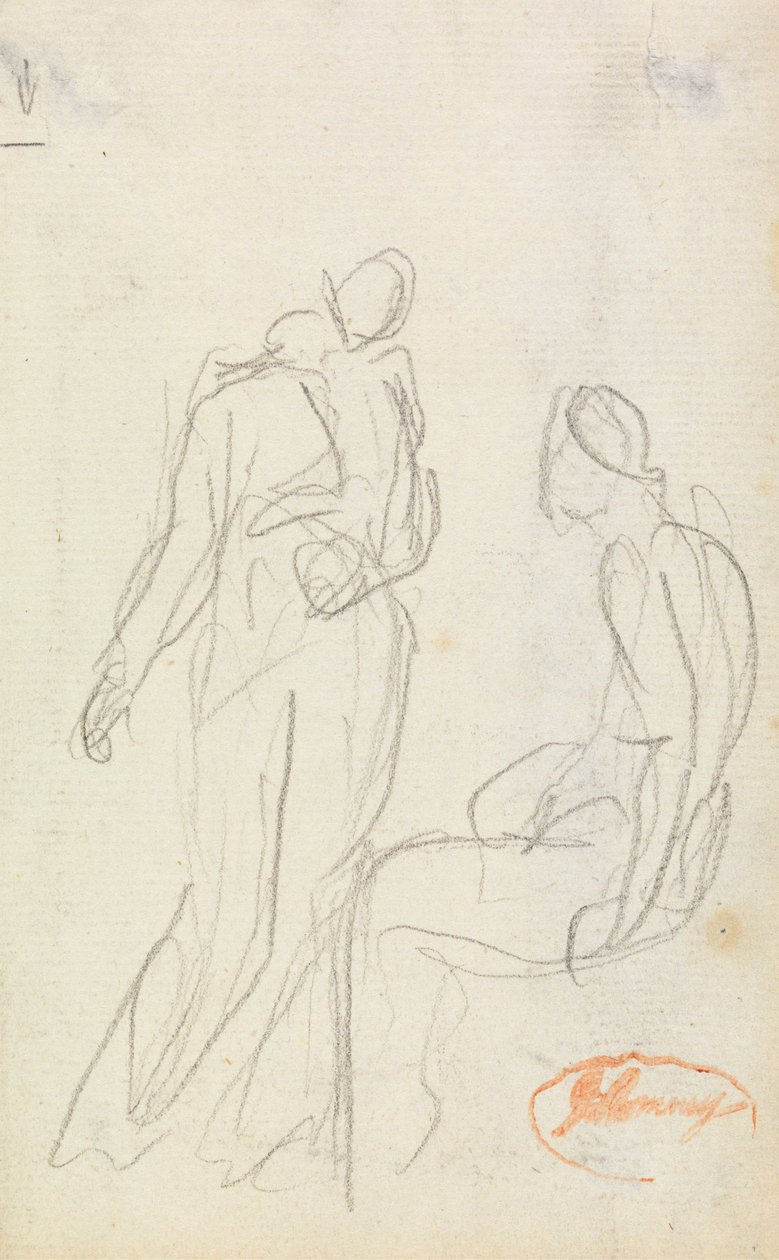 Şekil Kompozisyon Çalışması 2 by George Romney