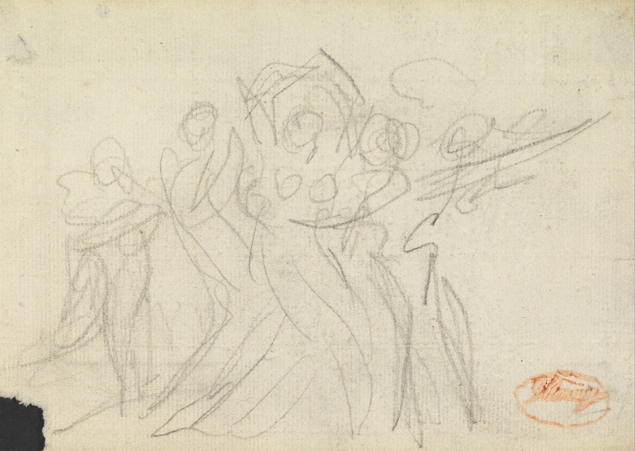 Figür Kompozisyon Çalışması 27 by George Romney