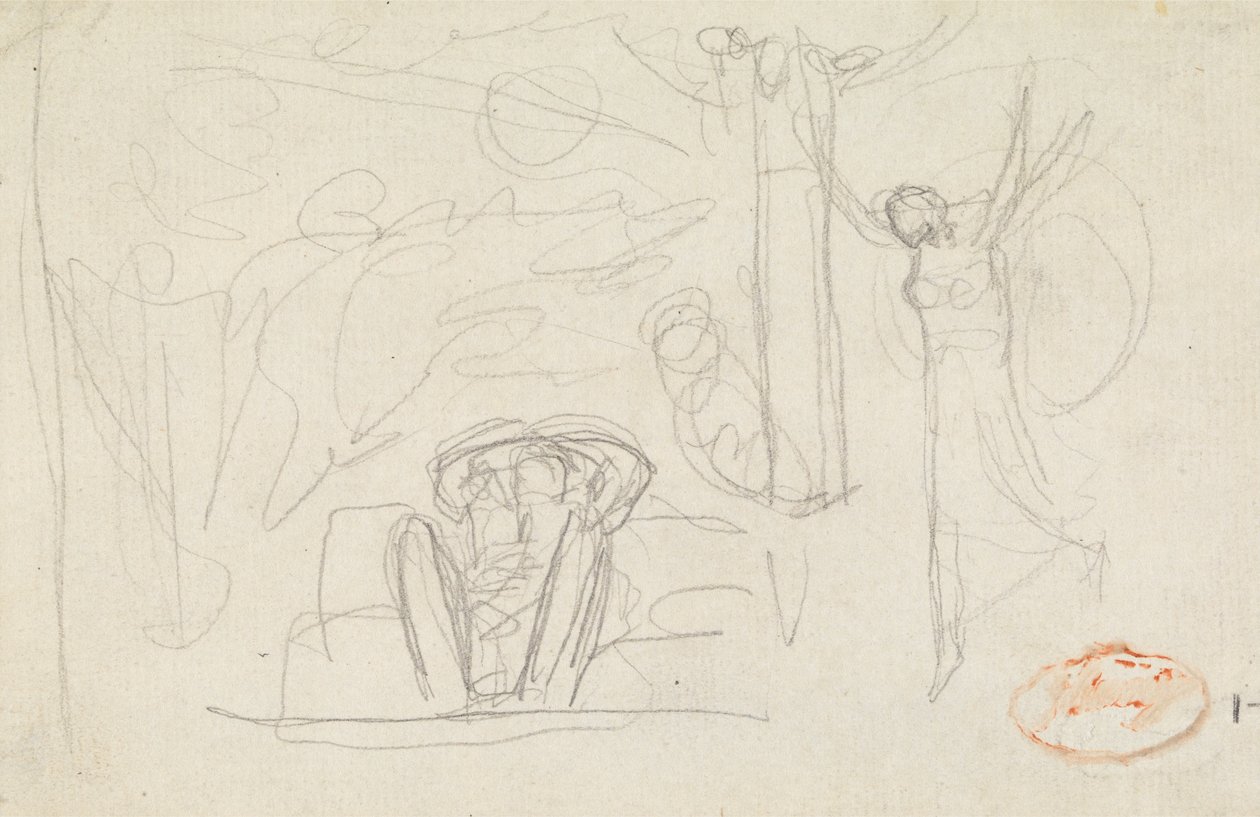 Figür Kompozisyon Çalışması 38 by George Romney