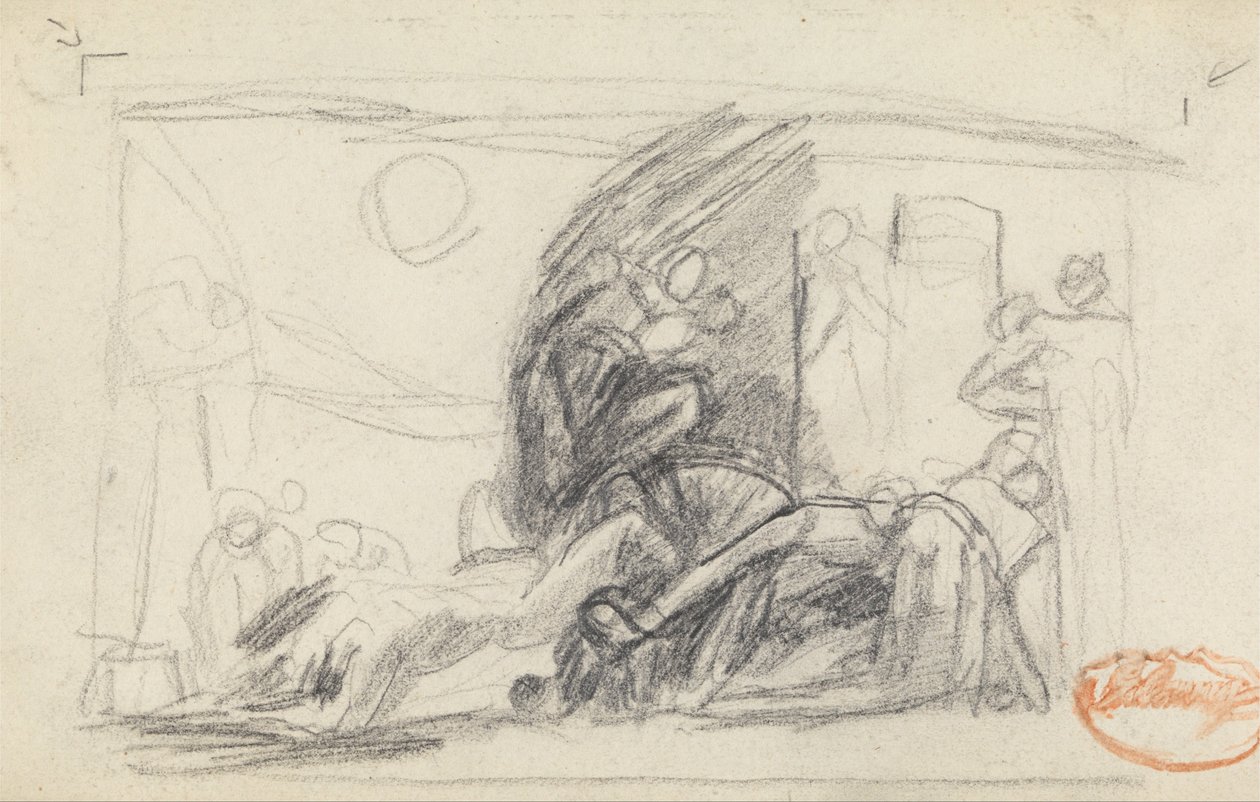 Şekil Kompozisyon Çalışması 4 by George Romney