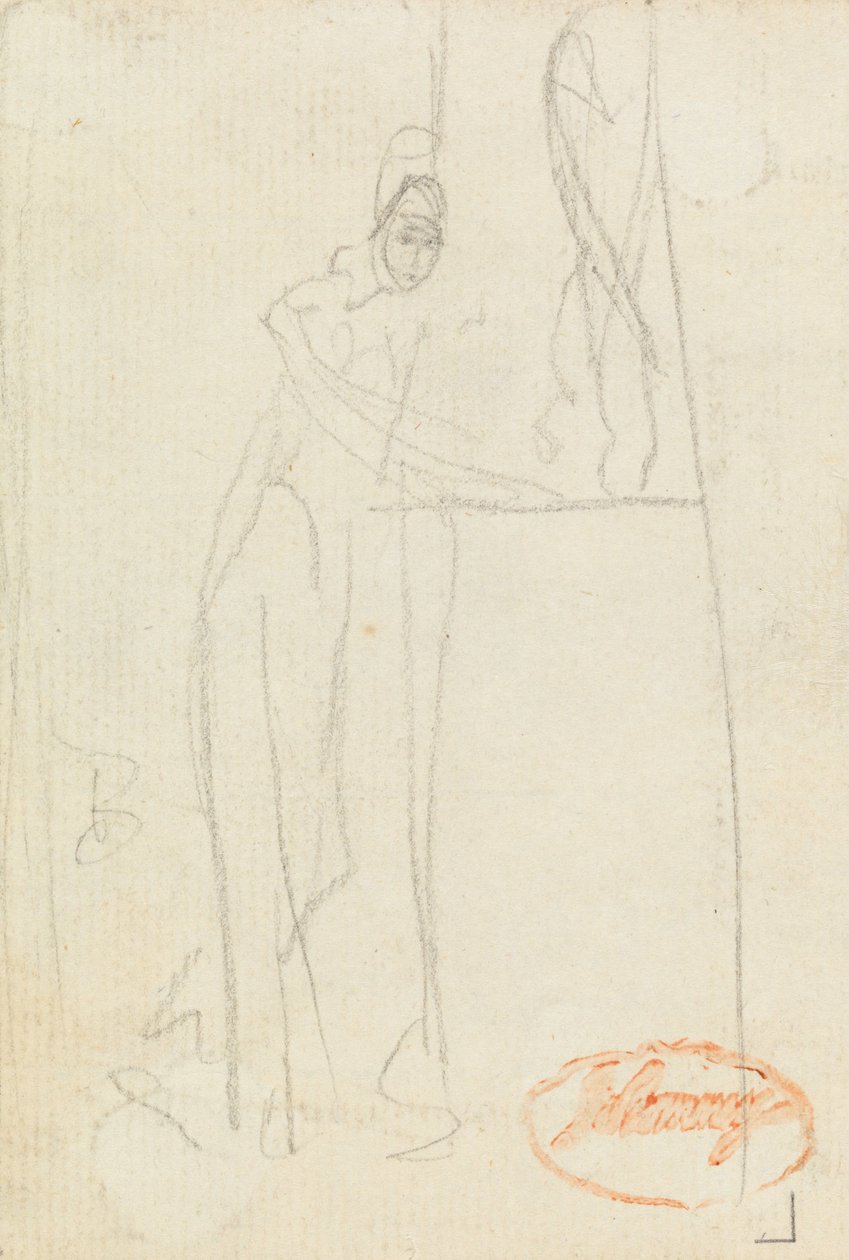 Şekil Çalışması On Üç by George Romney