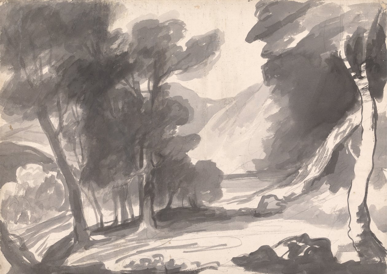 Ormandaki Glade by George Romney