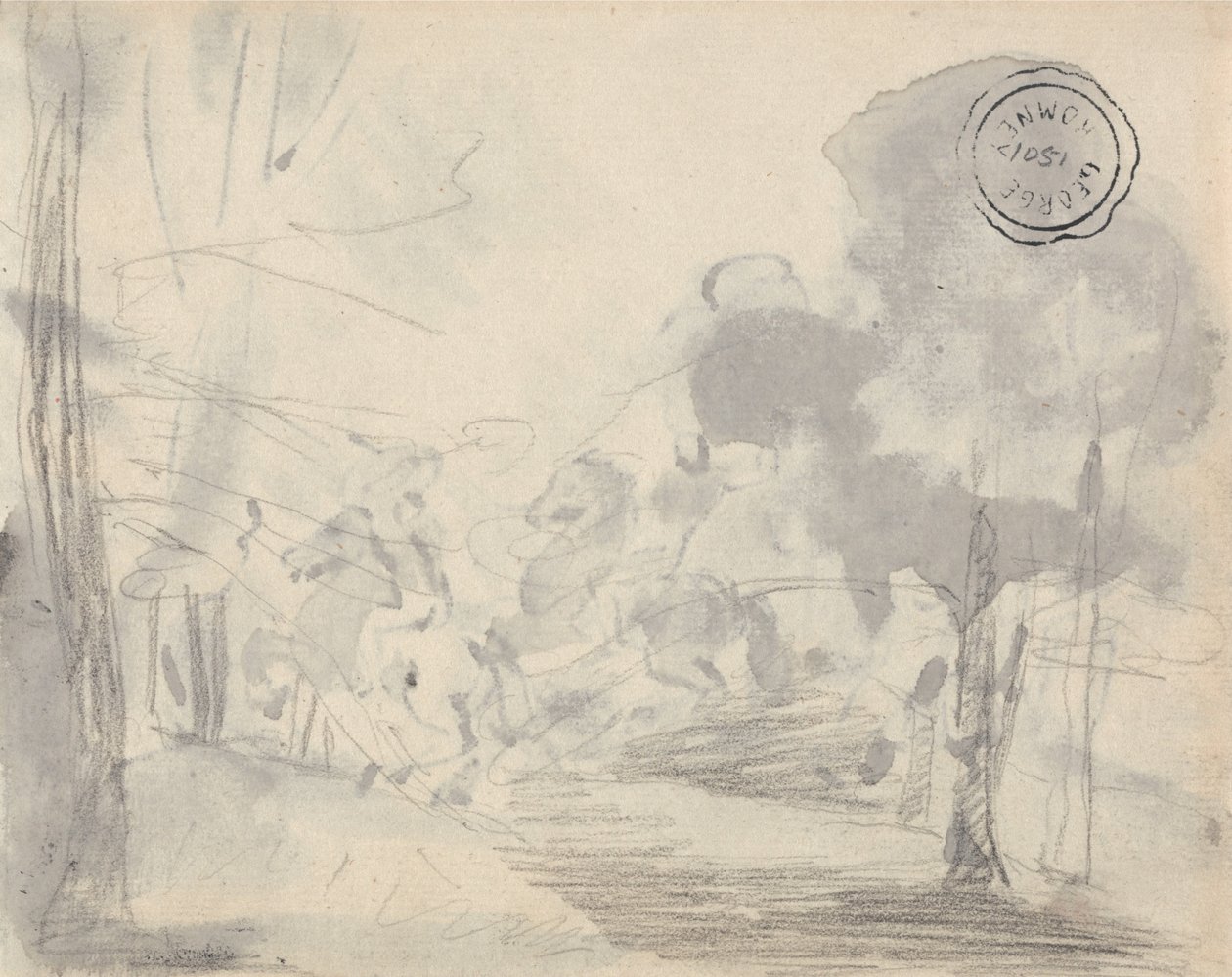 Ağaçlar Glade by George Romney