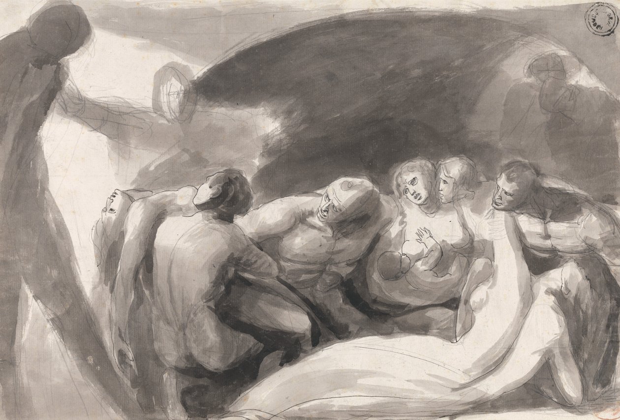 Howard Hapishaneyi Ziyaret Ediyor by George Romney