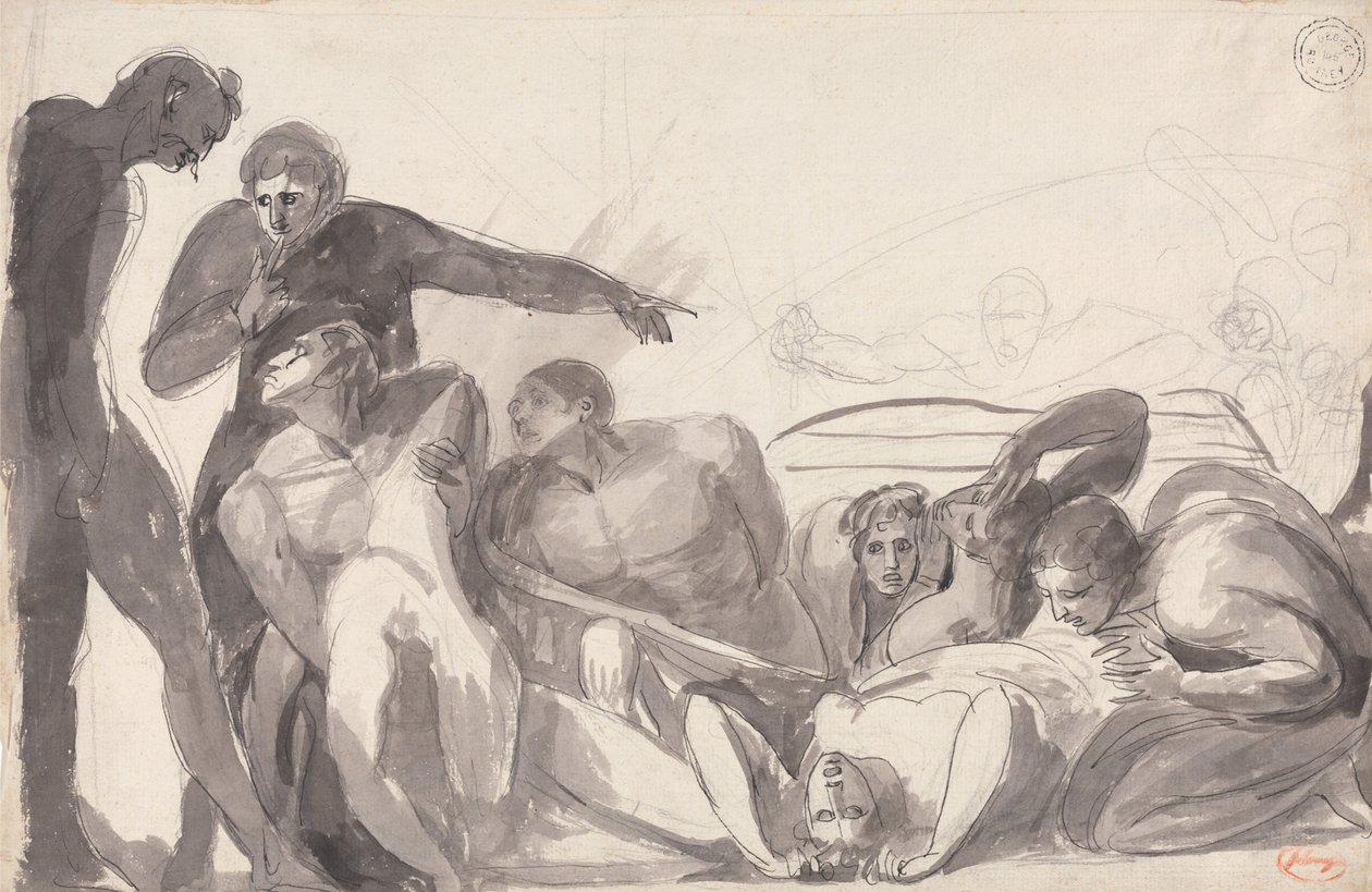 Howard Hapishaneyi Ziyaret Ediyor by George Romney