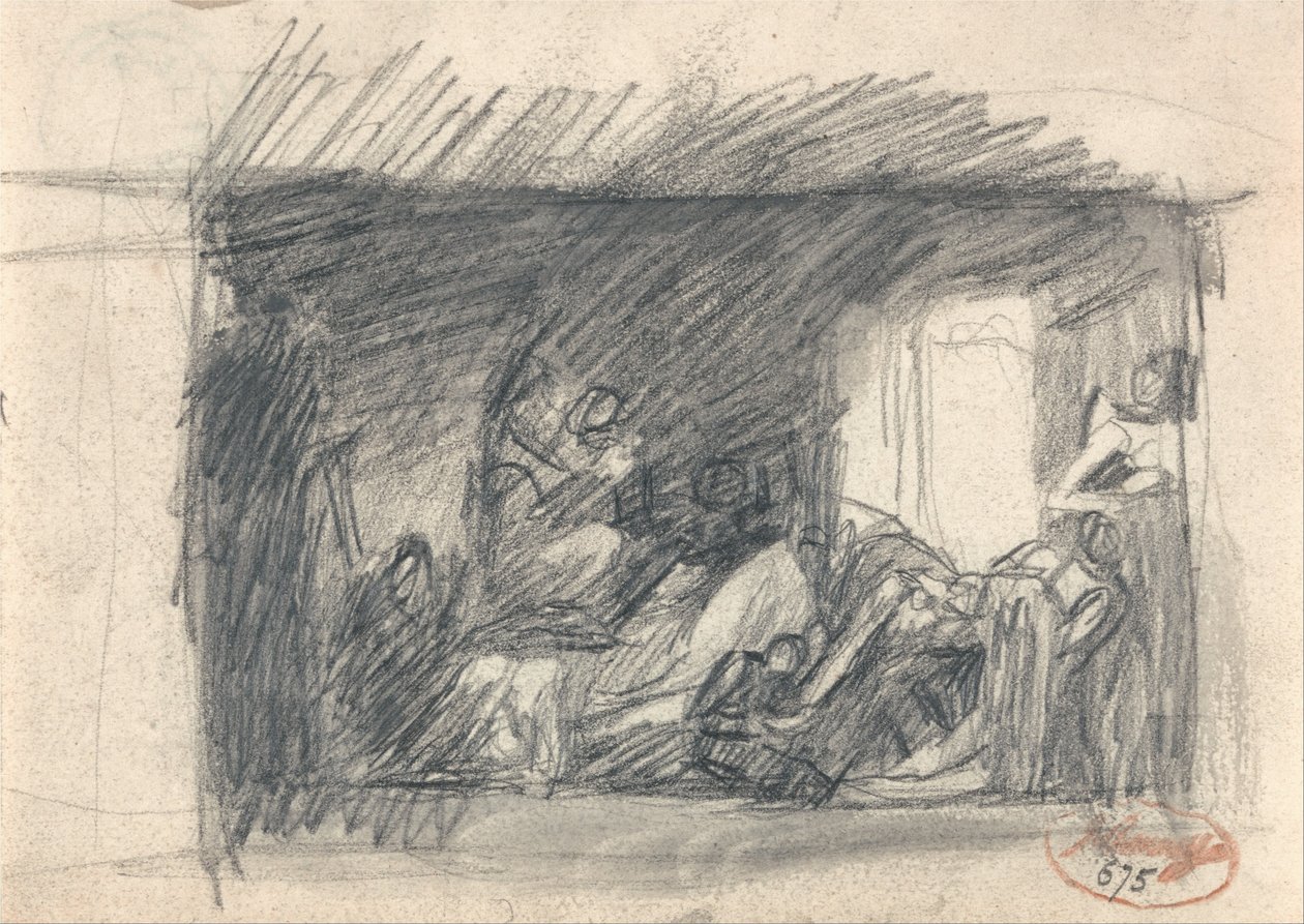Howard Hapishaneyi Ziyaret Ediyor by George Romney