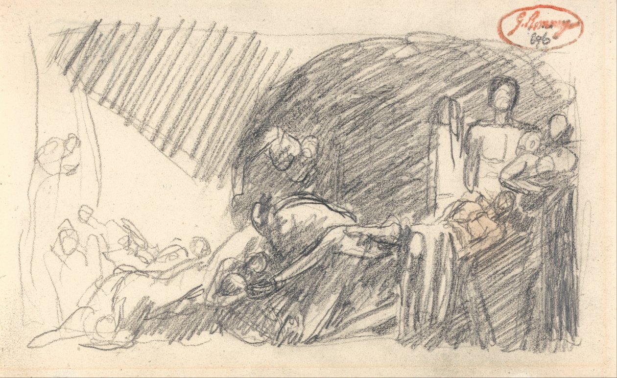 Howard Hapishaneyi Ziyaret Ediyor by George Romney