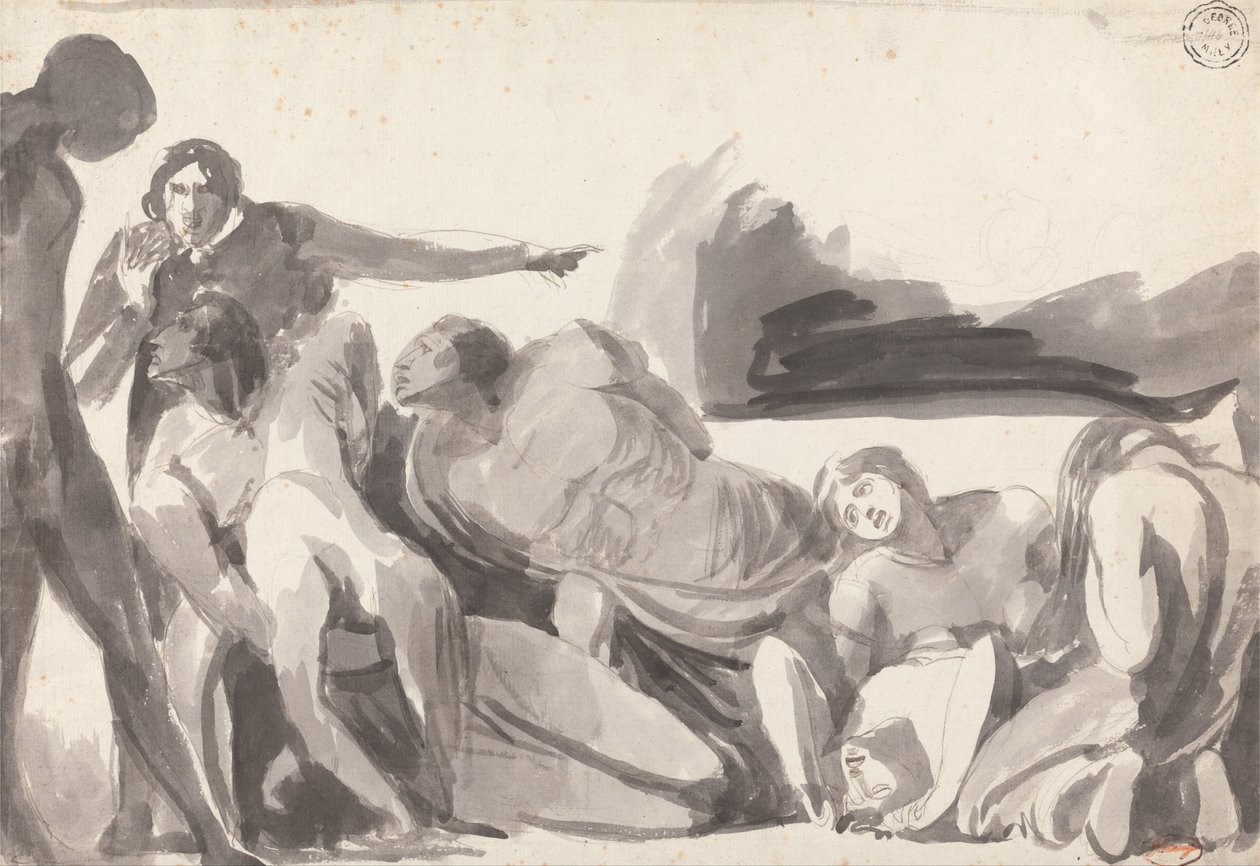 Howard Hapishaneyi Ziyaret Ediyor by George Romney
