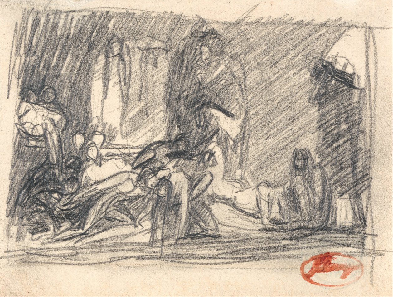 Howard Hapishaneyi Ziyaret Ediyor by George Romney