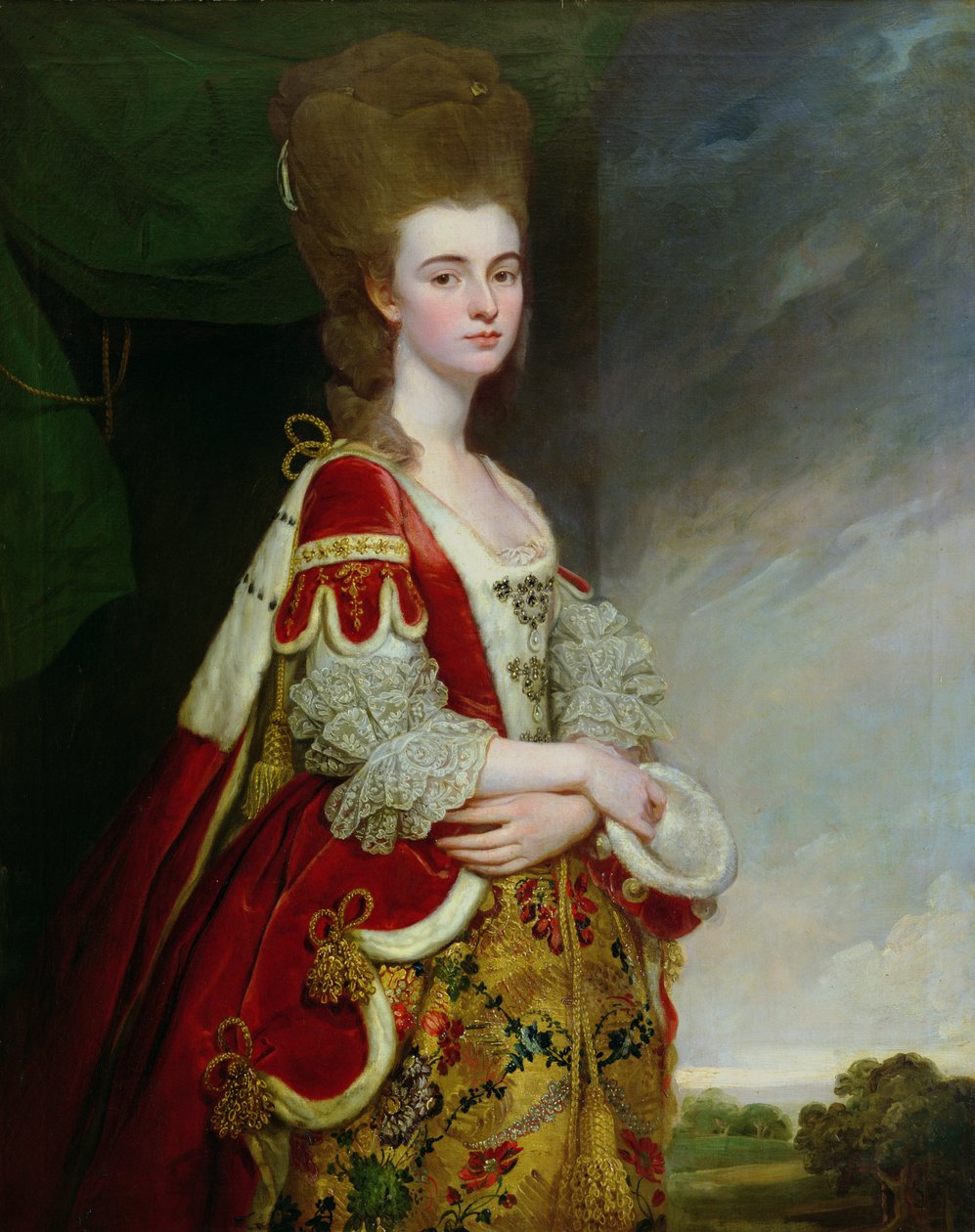 Leydi Boston, nee Christian Methuen by George Romney