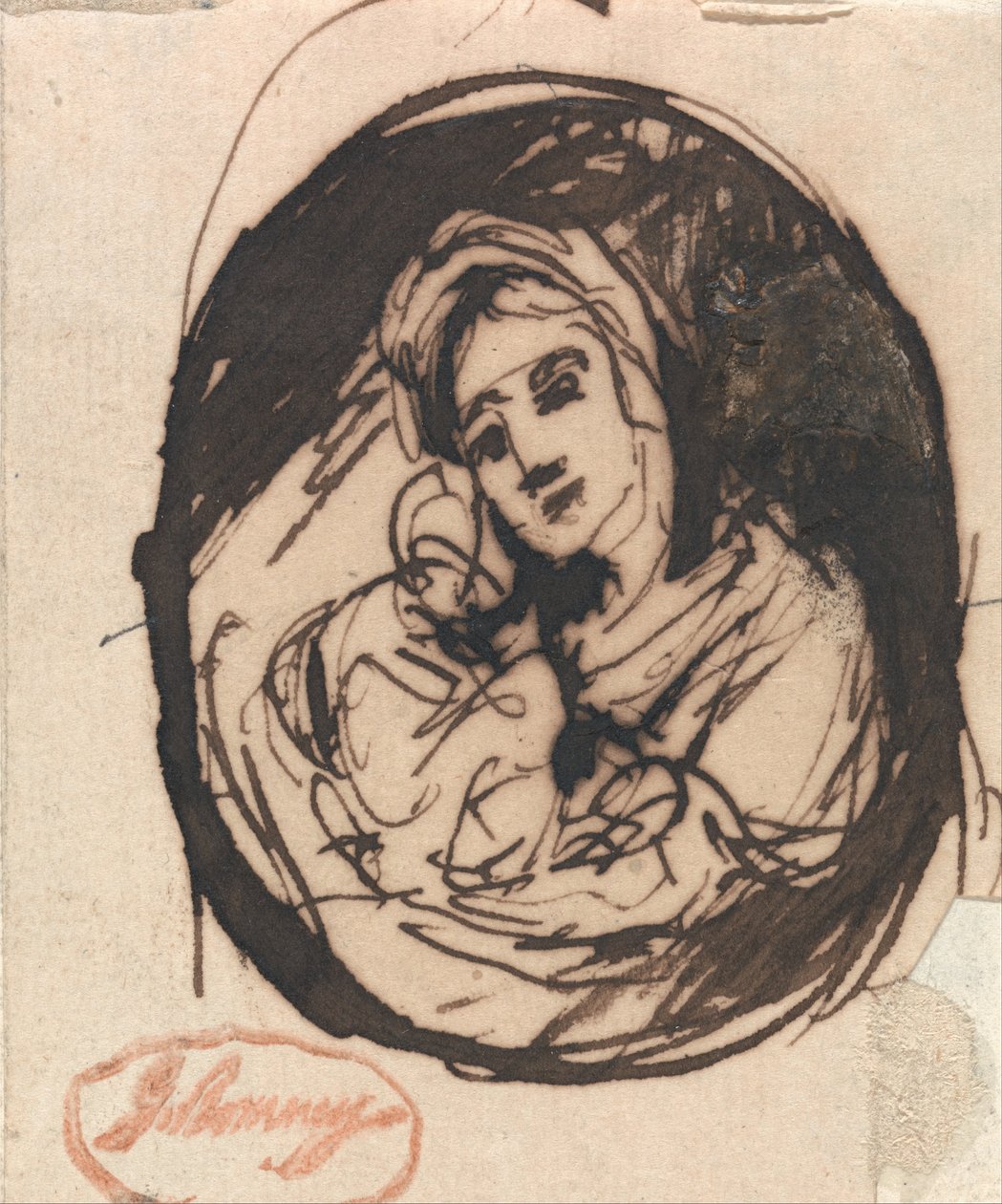 Anne ve Çocuk by George Romney