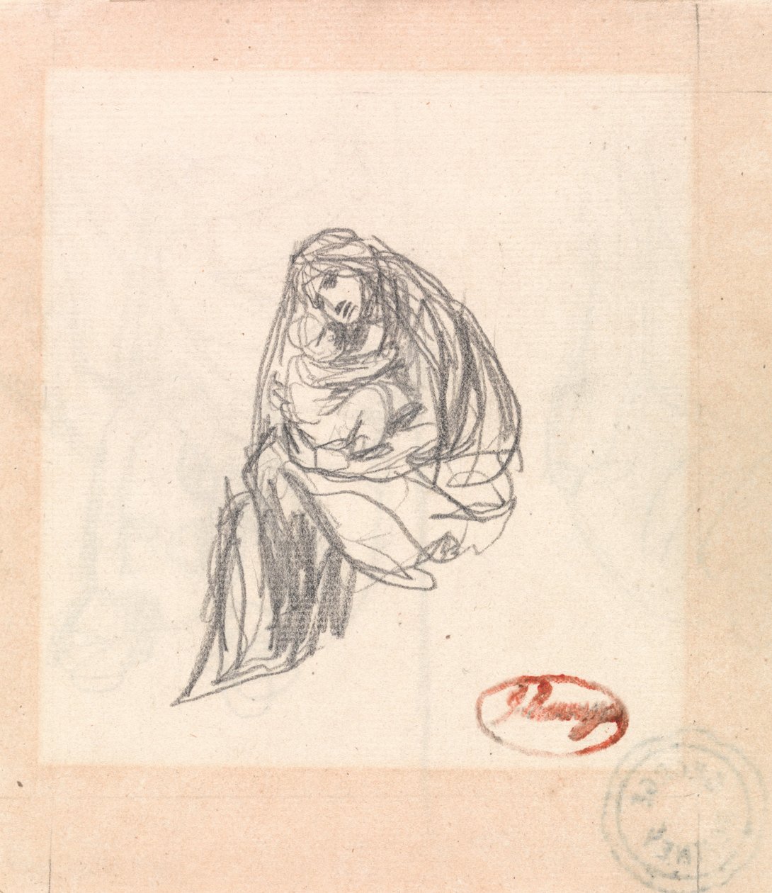 Anne ve Çocuk by George Romney