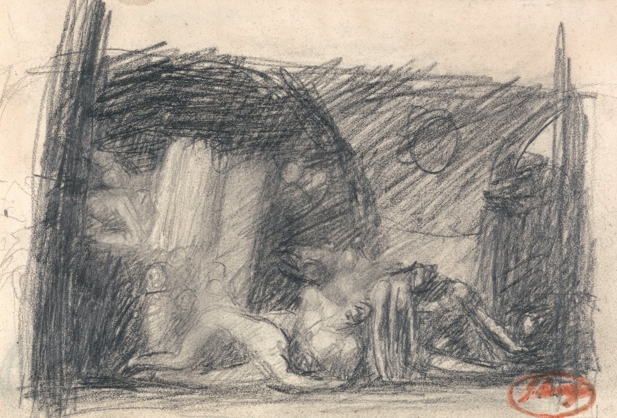 hapishane sahnesi by George Romney