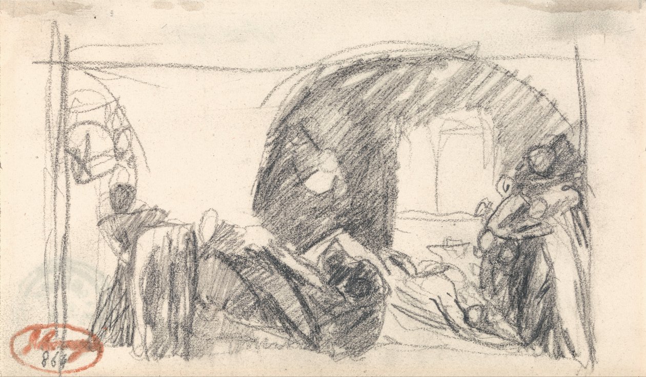 hapishane sahnesi by George Romney