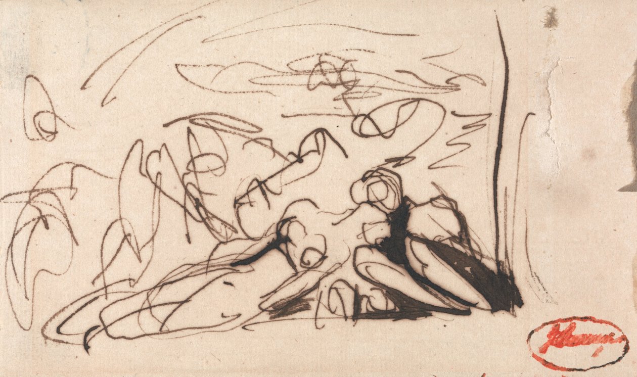 hapishane sahnesi by George Romney