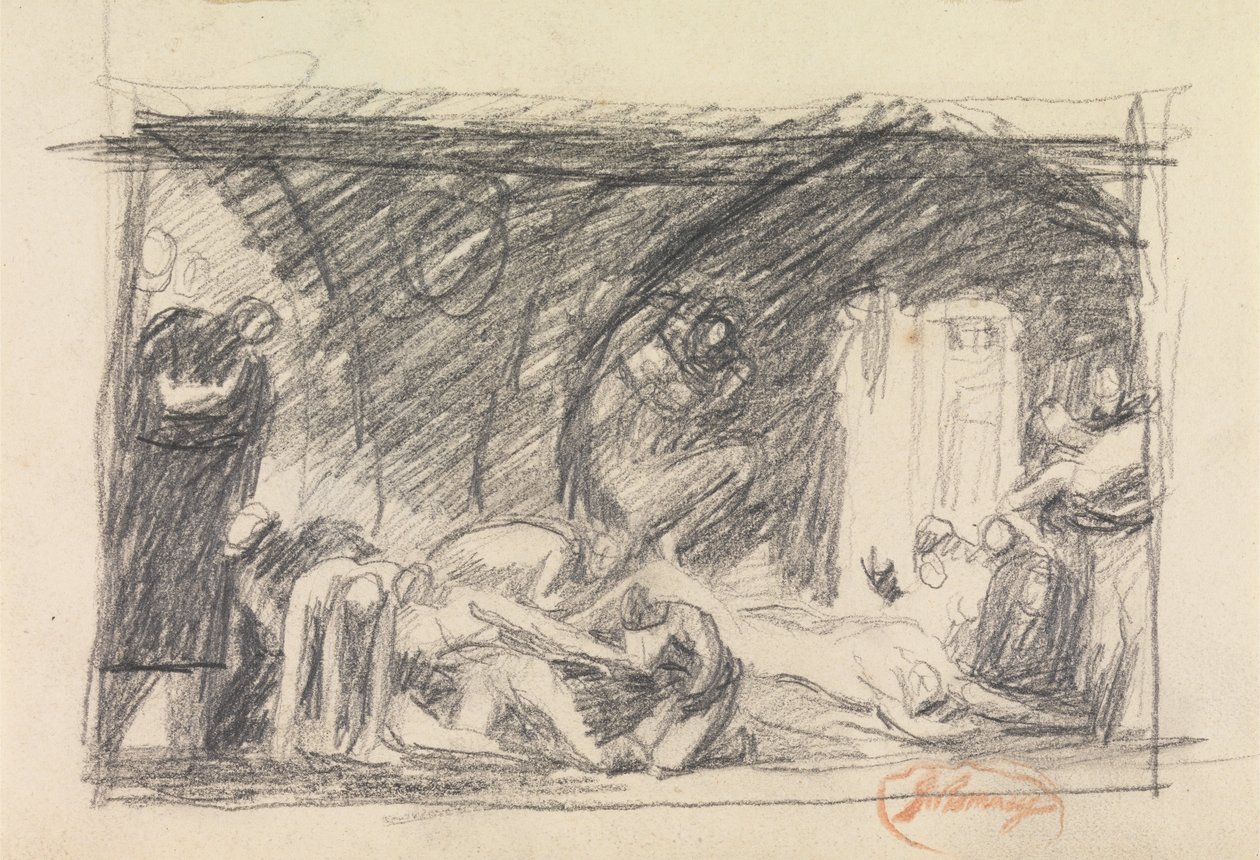 hapishane sahnesi by George Romney