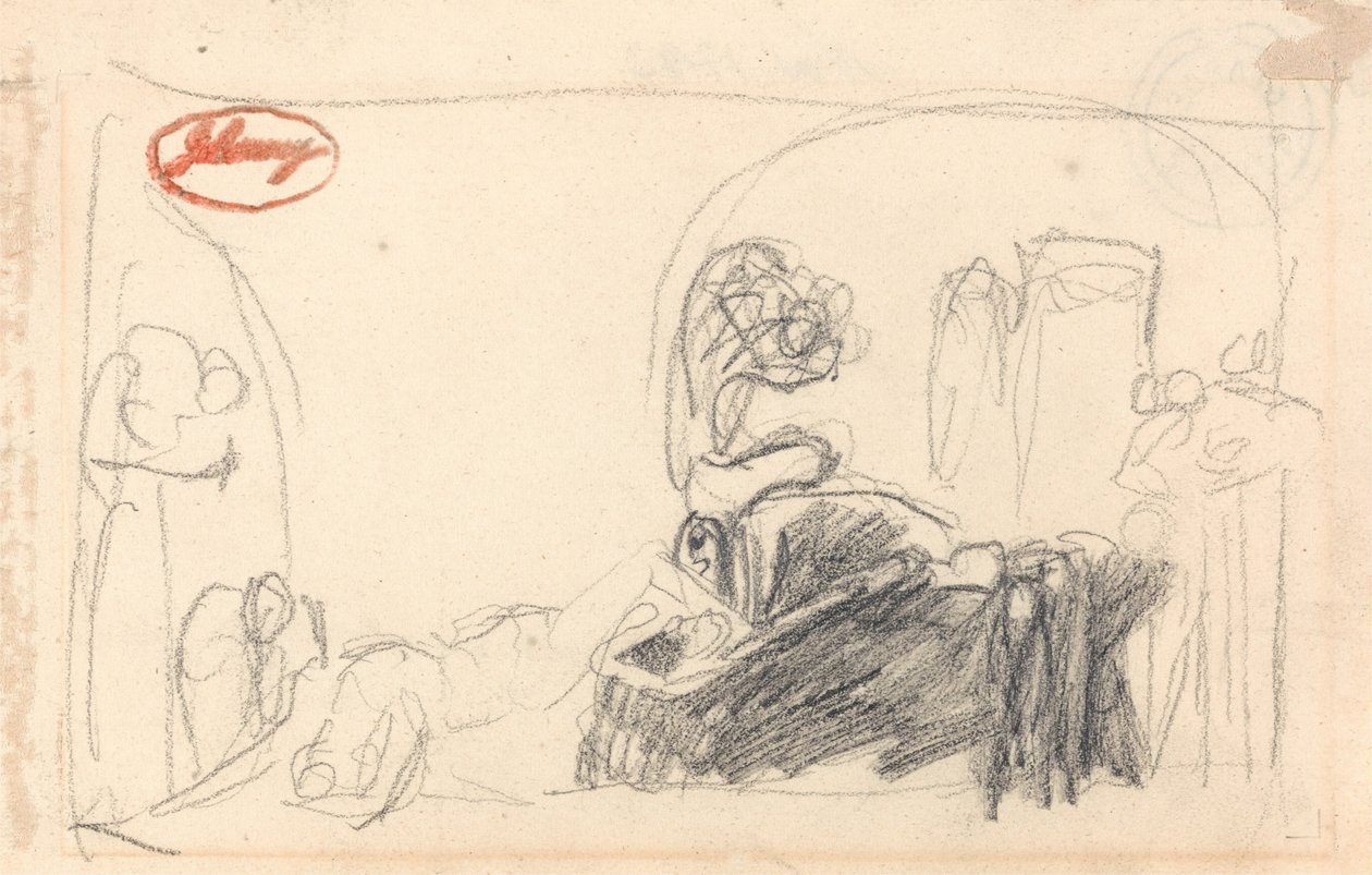 hapishane sahnesi by George Romney
