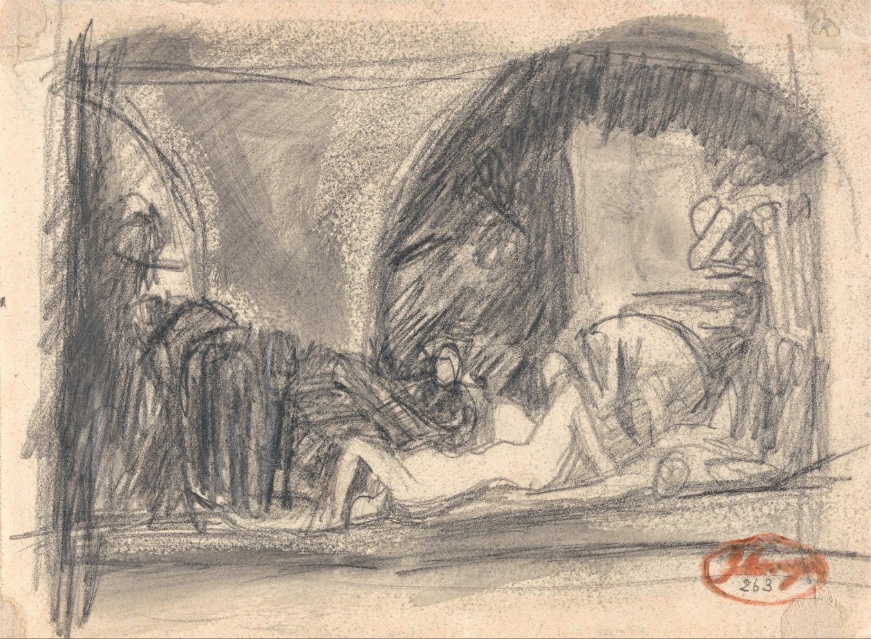 hapishane sahnesi by George Romney