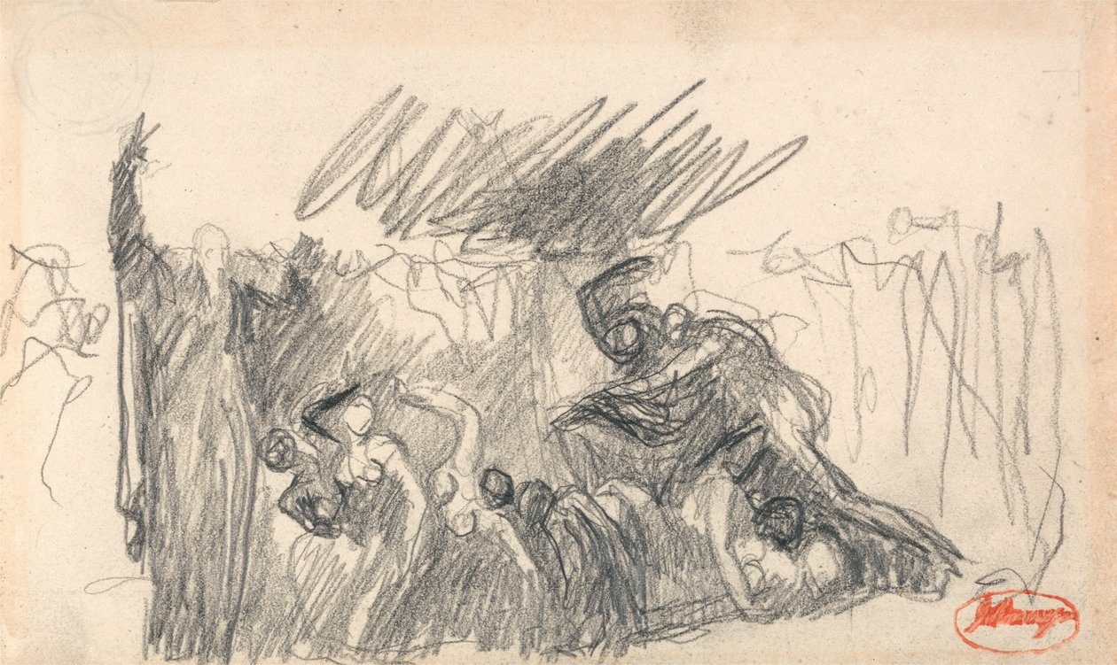 Antediluvian Günah Sahnesi by George Romney