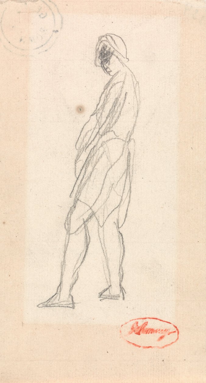 Ayakta Şekil by George Romney